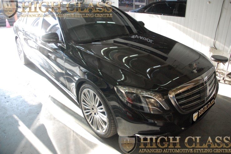 창원 열차단 썬팅 전문점에 벤츠 마이바흐 S500 브이쿨 시공한 이유는? 