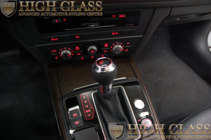 뉴A6 아우디 RS6 풀튜닝의 완성 RS 기어봉 교체 장착으로 창원 실내 드레스업업업   