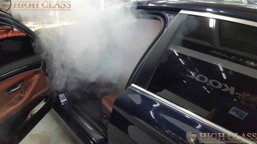 창원 통풍시트 BMW 520d 운전석 시공으로 폭염에도 쿨링해