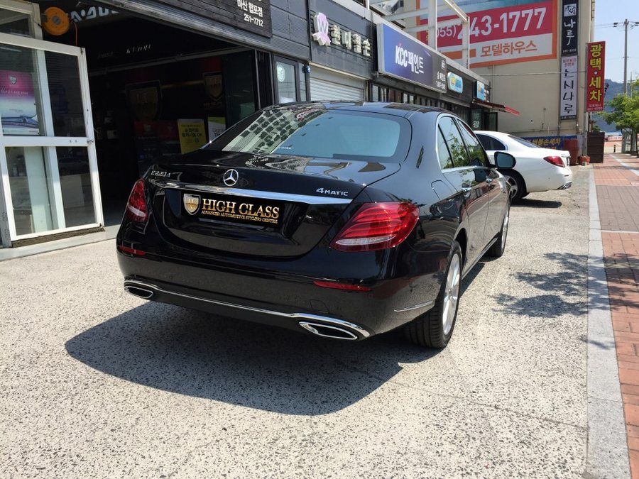 창원 열차단 썬팅 PPF는 전문점에서 with. 벤츠 E220d 익스클루시브