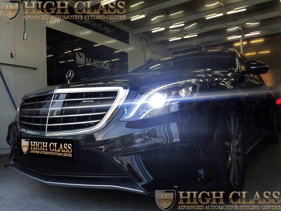 창원 PPF 벤츠 S63 amg 4matic 뒷범퍼 보호해요