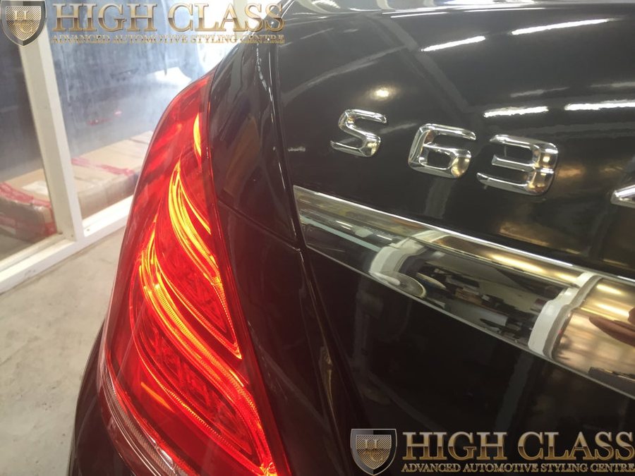 창원 PPF 벤츠 S63 amg 4matic 뒷범퍼 보호해요