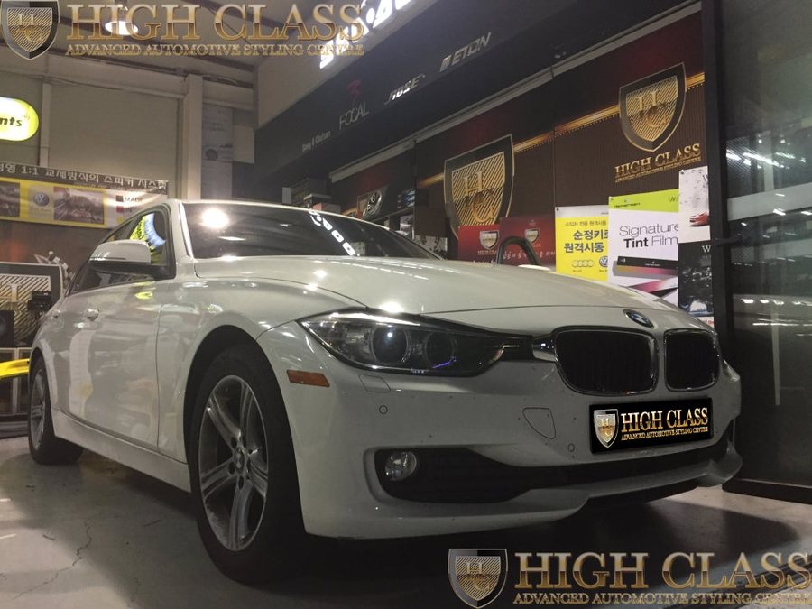 BMW 엠비언트 라이트와 실내등 320d의 LED 튜닝