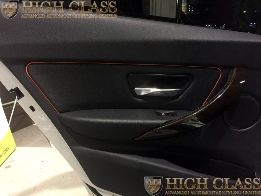 BMW 엠비언트 라이트와 실내등 320d의 LED 튜닝