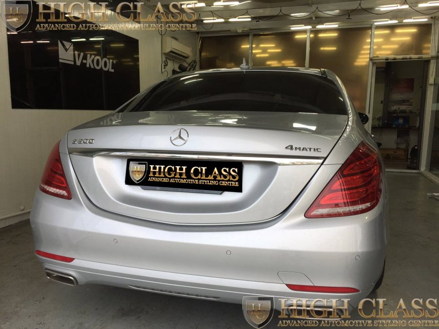 창원 수입차 네비게이션 매립 벤츠 S500 순정의 답답함 아이나비X1큐브로 해소