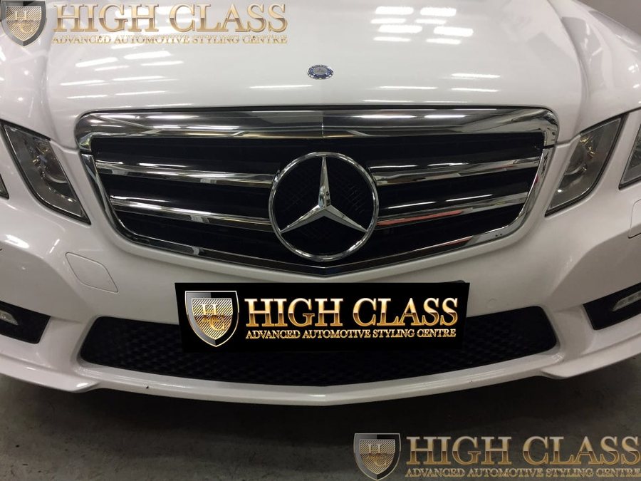 벤츠 W212 그릴교체 E350의 아방가르드한 튜닝