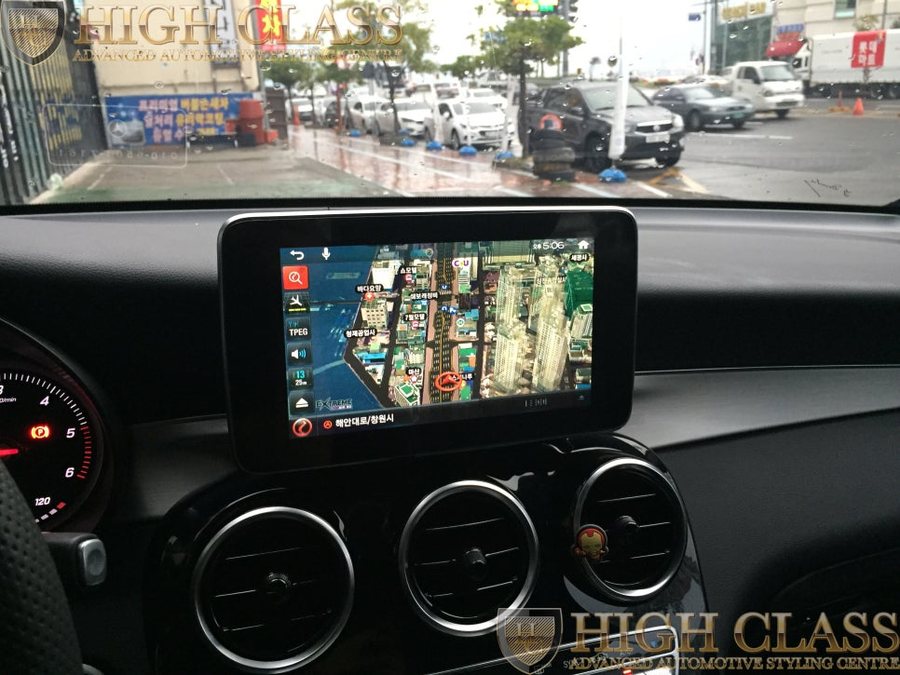 창원 네비게이션 벤츠 GLC 220d 쿠페 아이나비 X1 큐브를 선택