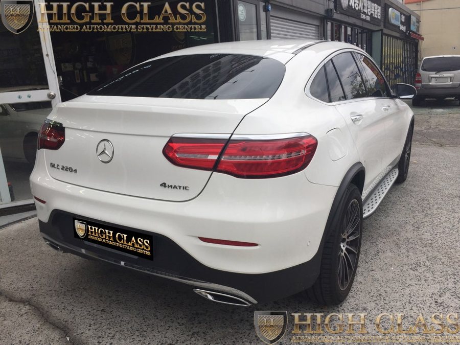 창원 랩핑 벤츠 GLC 쿠페 실내엔 3M 블랙브러쉬 PPF 생활보호패키지까지