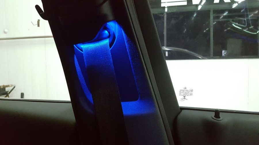벤츠 엠비언트 E클래스 E220 계기판 미드레인지 안전벨트