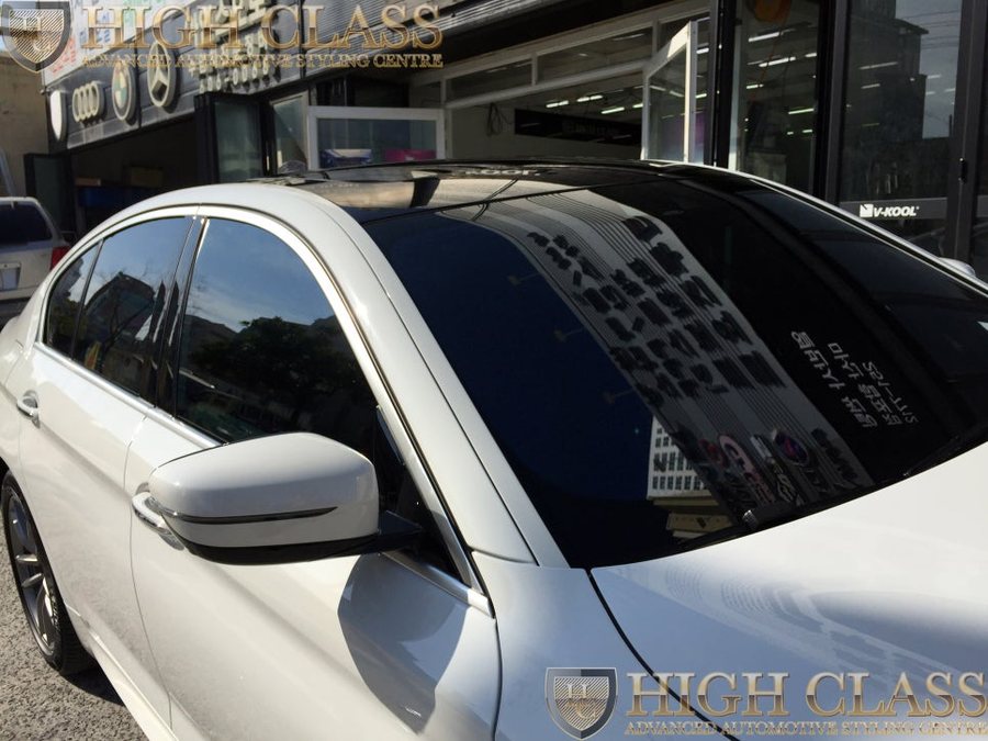 창원 랩핑 루프스킨 BMW520d 넥스가드썬팅 시공 같이해요