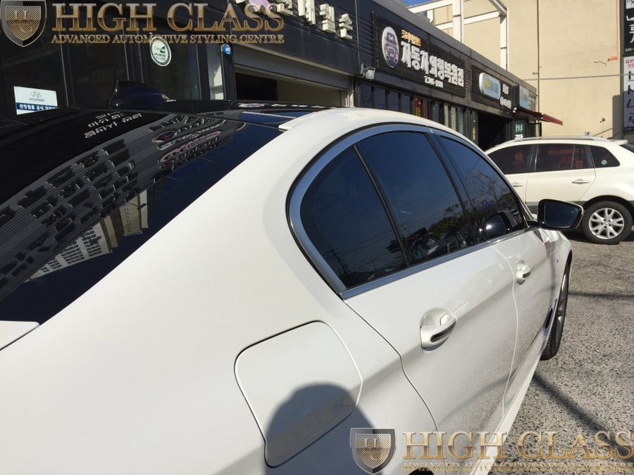 창원 랩핑 루프스킨 BMW520d 넥스가드썬팅 시공 같이해요