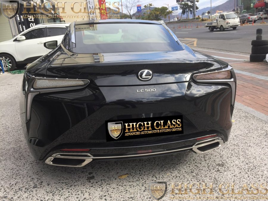 2018 렉서스 LC500 가격 성능 우수한 썬팅 PPF 블랙박스 시공기