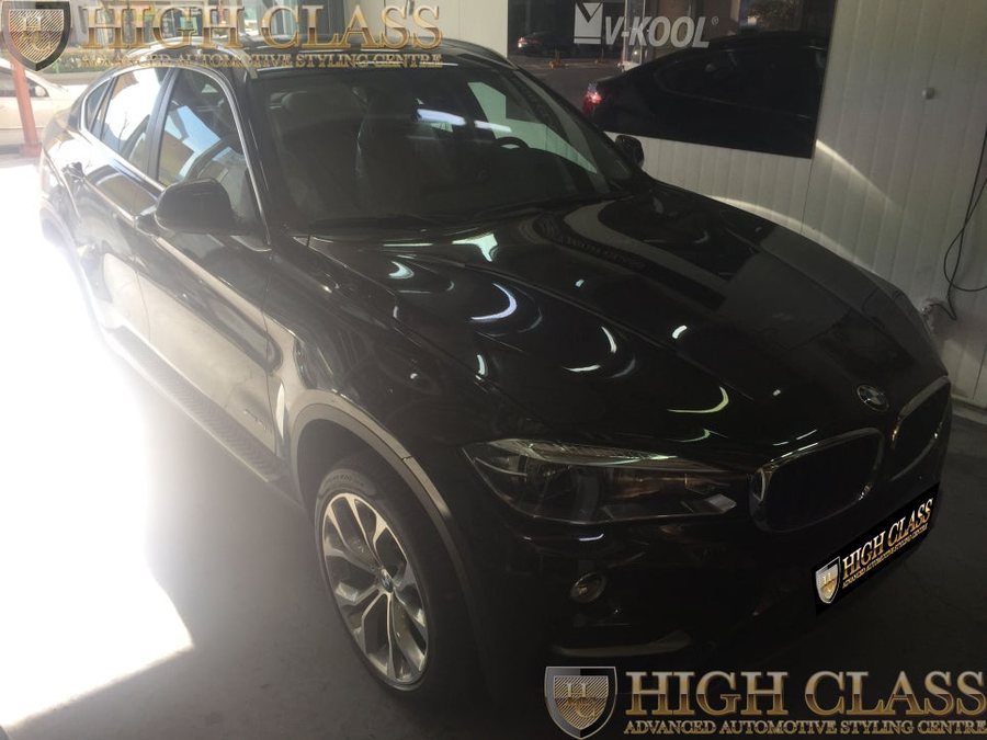 창원 썬팅 전문점에서 열차단 최고봉 레이노S9 BMW X6에 시공