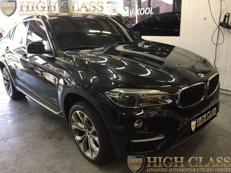 창원 썬팅 전문점에서 열차단 최고봉 레이노S9 BMW X6에 시공