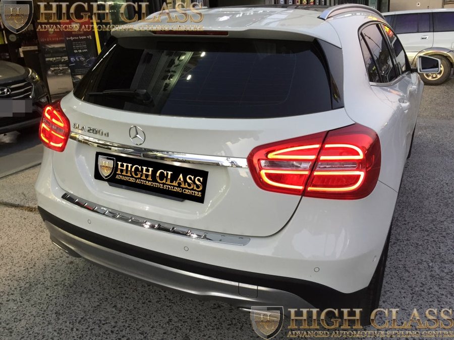 창원 네비매립 벤츠 GLA200d에 아틀란3D N링크2 시공