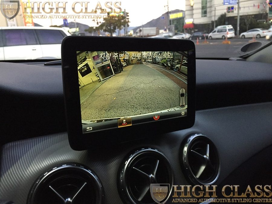 창원 네비매립 벤츠 GLA200d에 아틀란3D N링크2 시공