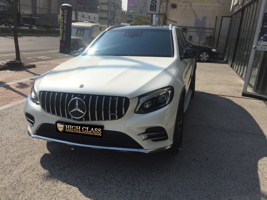 벤츠 GLC43 AMG 63 AMG 세로그릴 교체