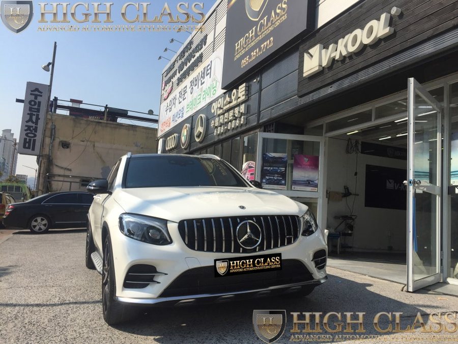 벤츠 GLC43 AMG 63 AMG 세로그릴 교체