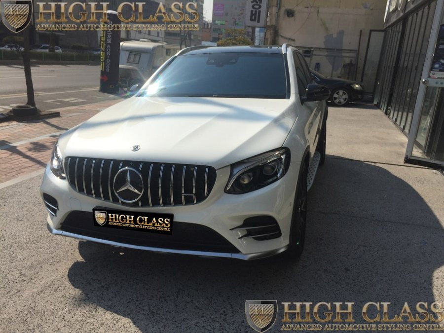 벤츠 GLC43 AMG 63 AMG 세로그릴 교체