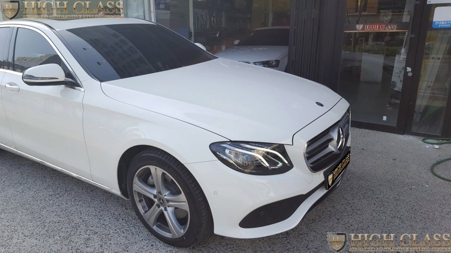 18년식 벤츠 E200 아날로그 계기판 엠비언트