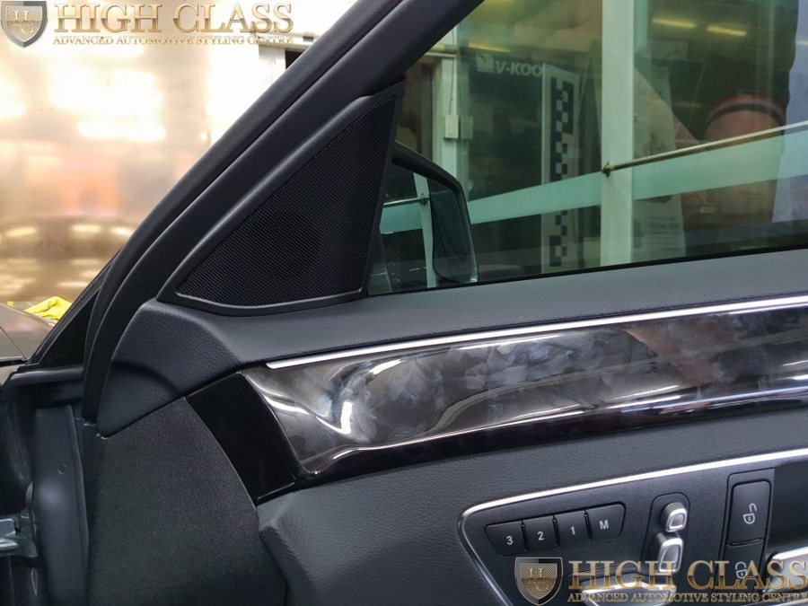 벤츠 E300 포칼 es165k로 스피커 교체
