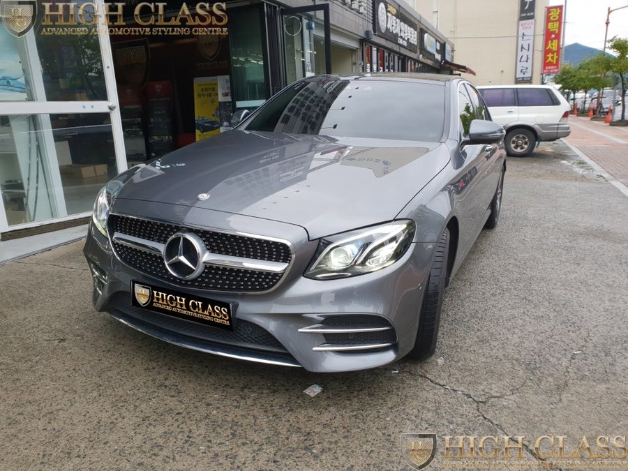 벤츠 E300 다이아몬드그릴 그릴 교체