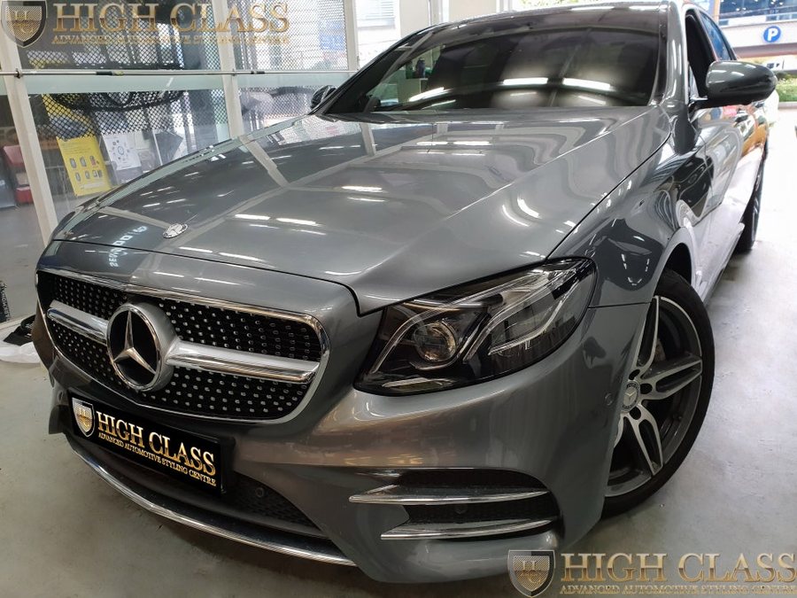 벤츠 E300 다이아몬드그릴 그릴 교체