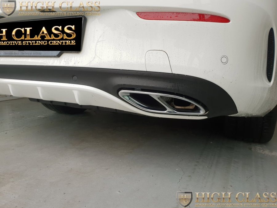 벤츠 카브리올레 C43 AMG 머플러팁