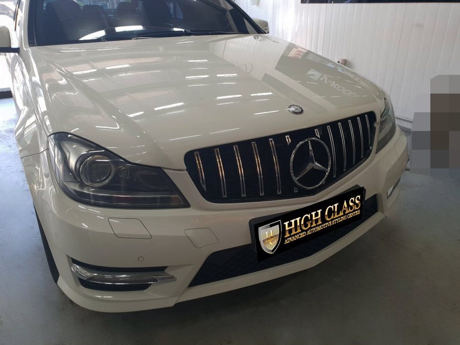 벤츠 세로 GT 그릴 C클래스 W204와 함께