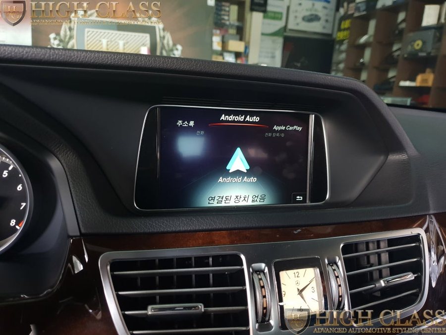 벤츠 코딩 W212 E300 안드로이드오토 애플 카플레이