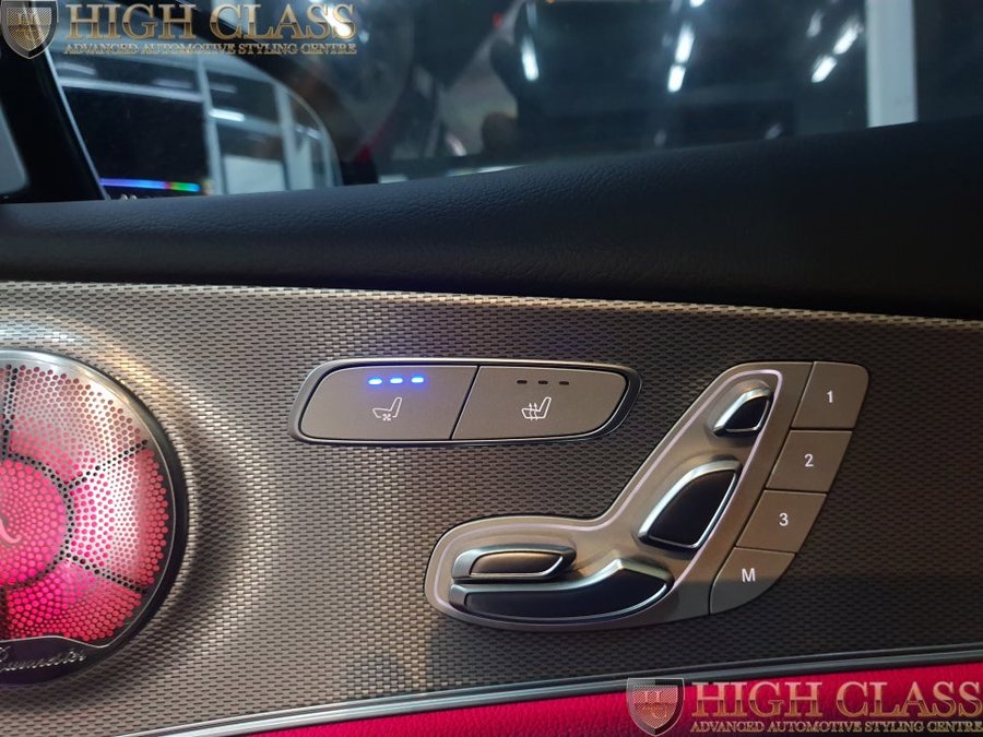 벤츠 E클래스 E300 순정 통풍시트 업그레이드
