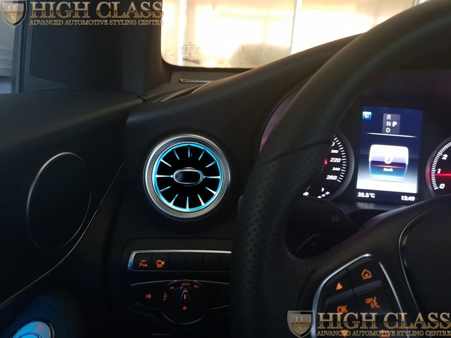 벤츠 GLC 송풍구 미드레인지 엠비언트