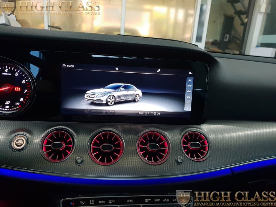 벤츠 E300 E클래스 송풍구 엠비언트