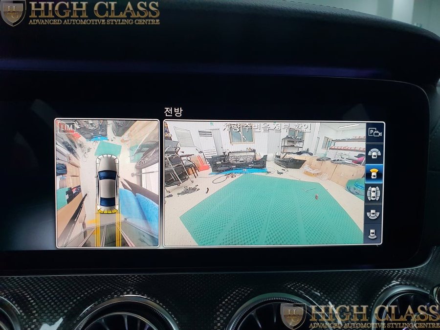 벤츠 CLS 300d 순정 360도 어라운드뷰 주차걱정 없어요