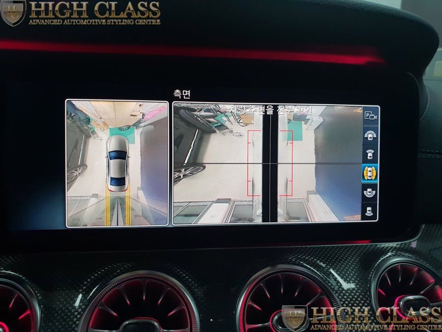 벤츠 CLS 300d 360도 순정 어라운드뷰 주차달인 되었어요