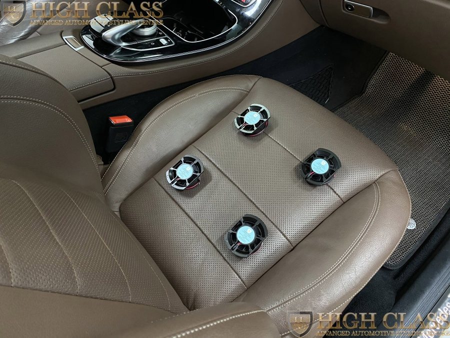 벤츠 E클래스 E220d 하이클라스 통풍 시트 장착으로 무더운 여름 대비