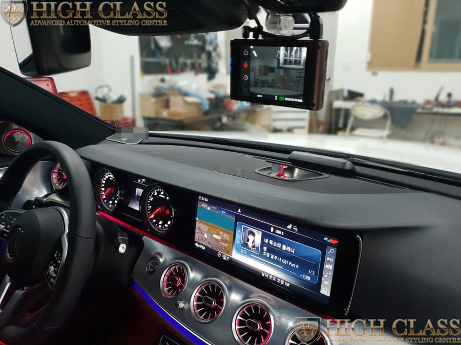 벤츠 E300 W213 전동센터스피커 움직이는 사운드