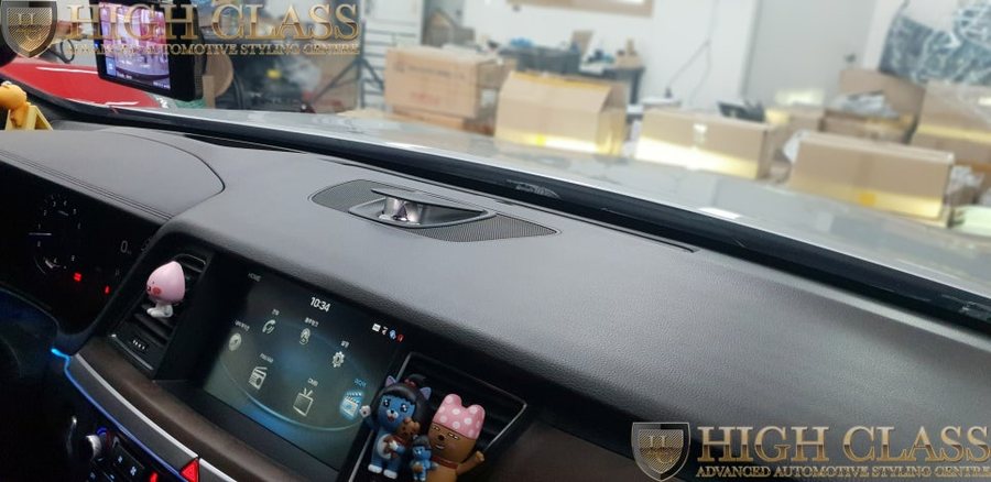 제네시스 G80 전동센터스피커 실내튜닝의 스탠다드
