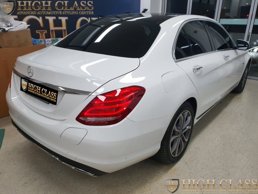 벤츠 C클래스 C350e 순정전동트렁크 옵션 업그레이드