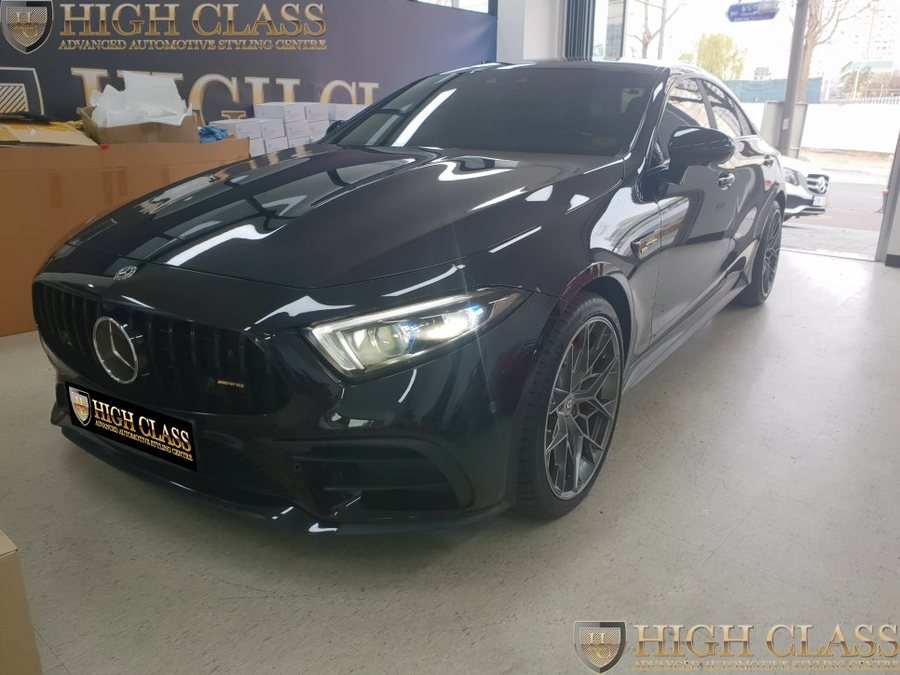 벤츠 CLS 전동센터스피커와 부메스터 미드레인지 엠비언트