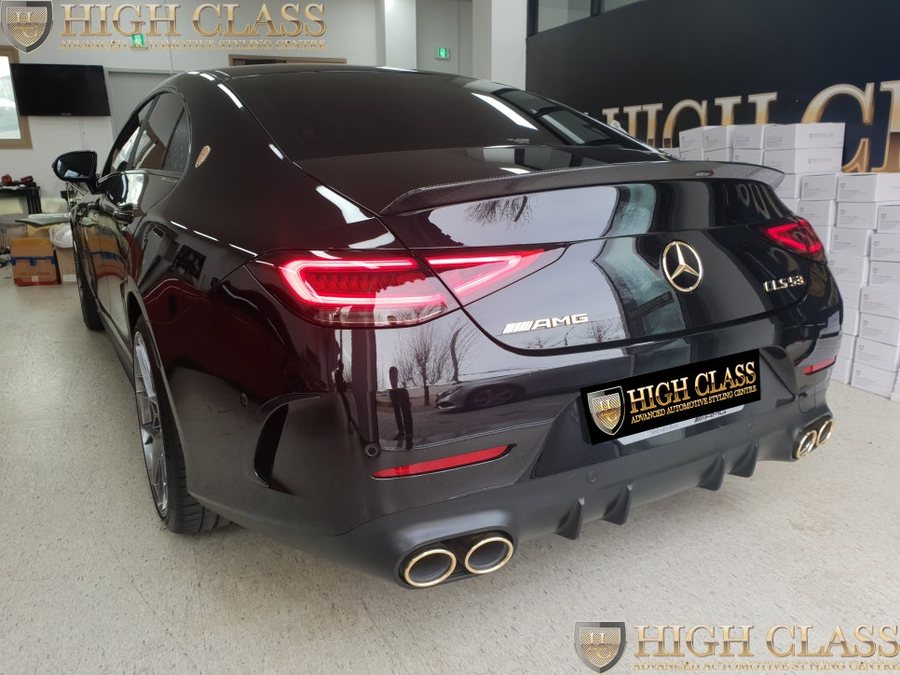 벤츠 CLS 전동센터스피커와 부메스터 미드레인지 엠비언트