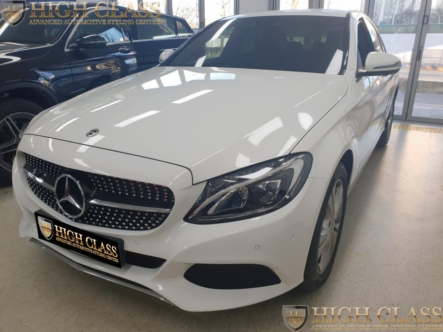벤츠 C클래스 C220d 순정 360도 어라운드뷰 옵션추가