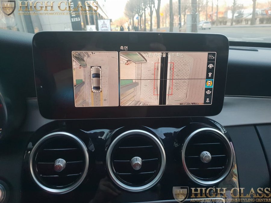 벤츠 순정 어라운드뷰 C클래스 W205 필수 레트로핏