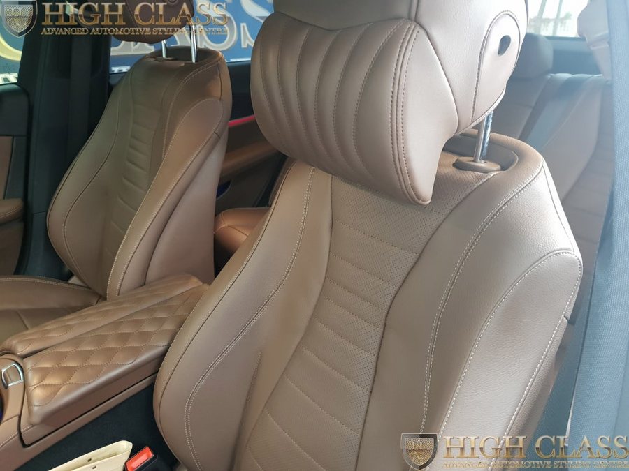 벤츠 E클래스 E53 AMG 순정스위치 통풍시트 작업