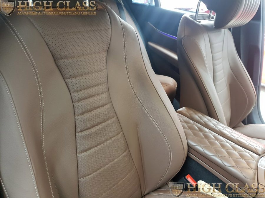 벤츠 E클래스 E53 AMG 순정스위치 통풍시트 작업
