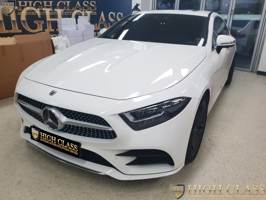 벤츠 CLS 순정 어라운드뷰 주차 옵션