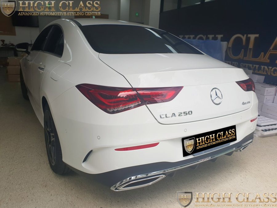 벤츠 CLA 실생활 순정 옵션 어라운드뷰 세로그릴 장착