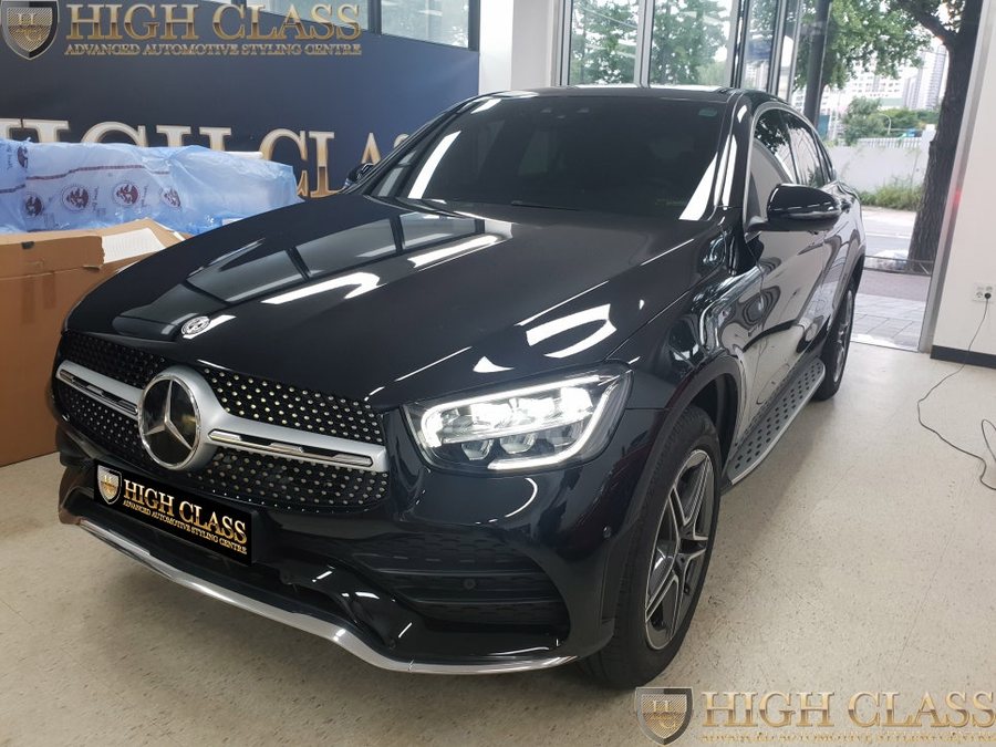 벤츠 GLC 하이클라스 송풍구 엠비언트 통한 드레스업