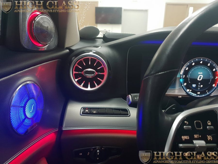 벤츠 E클래스 하이클라스 미드레인지 엠비언트 세로그릴 GT