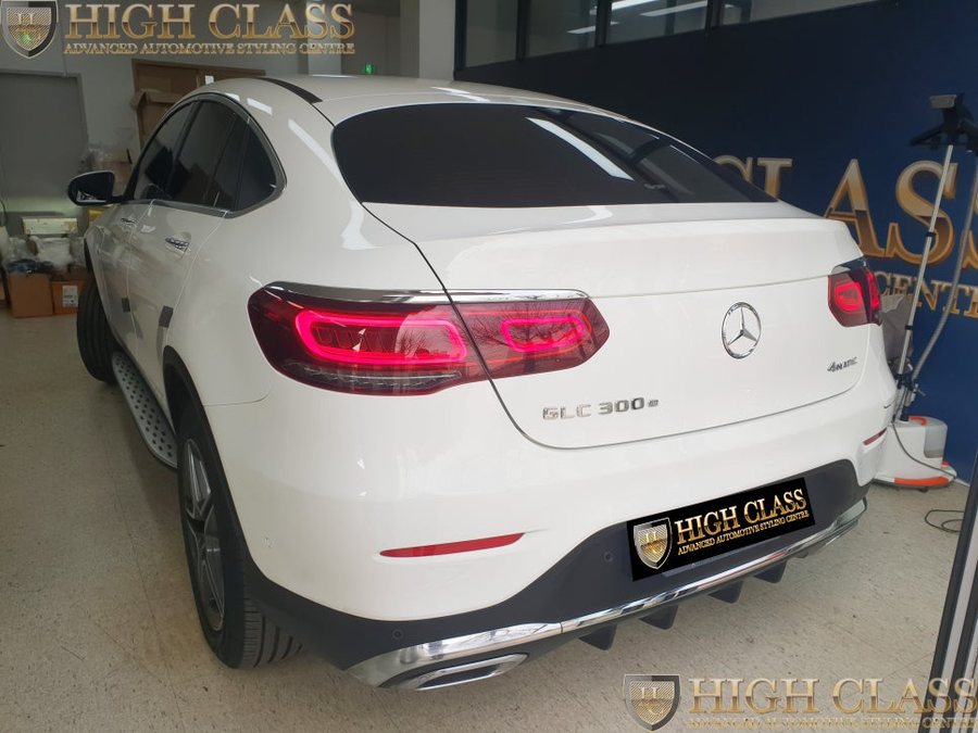 벤츠 GLC 쿠페 송풍구 대시보드 엠비언트 세로그릴 완벽조합